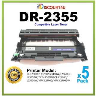**PACK5**.. TONER DR-2355 Discount4U เพราะเราลดให้คุณถูกกว่าใคร ฟรี…!!! ค่าจัดส่ง