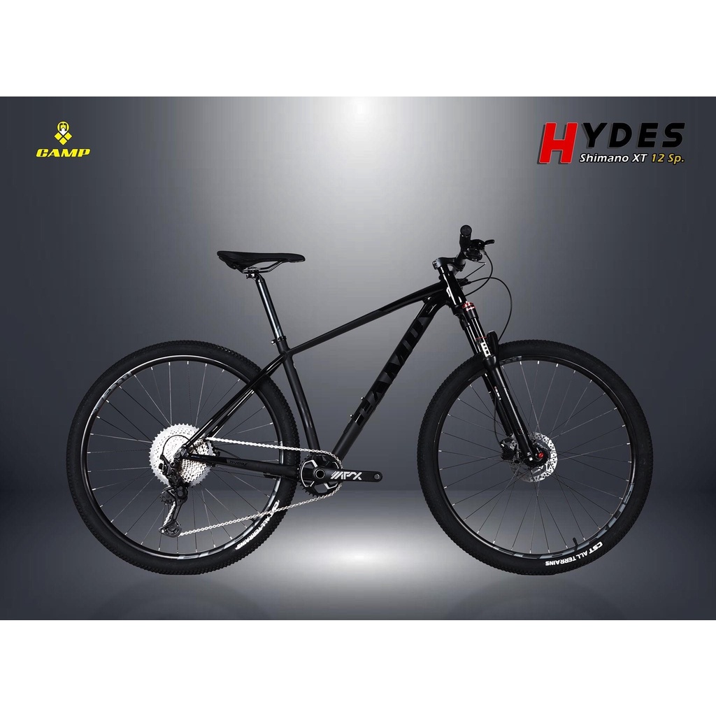 Camp Bike ล้อ 29" รุ่น Hydes (2022)ท็อปอลู เกียร์ XT ล้อBoost 148