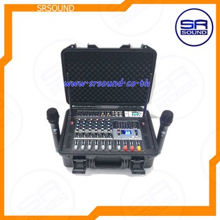 AONE PPS-800MIC POWERMIXER เพาเวอร์มิกเซอร์ 8 แชนแนล พร้อมไมค์ 2 ตัว (สินค้าใหม่แกะกล่อง มีหน้าร้าน)