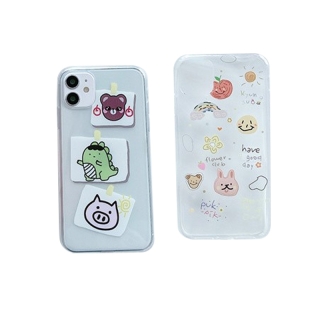 POPPA เคสซิลโคน สำหรับ11 12 6plus 6splus 7plus 8plus #901