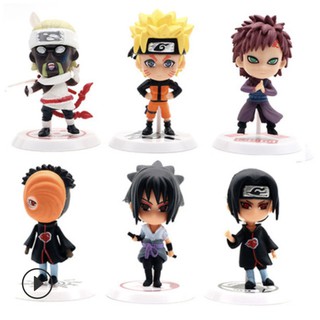 🔥พร้อมส่ง 🔥โมเดลตั้งโต๊ะ Naruto set 6 ตัว ขายยกset 🔥