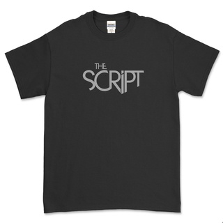 เสื้อยืด Cotton Comfortเสื้อยืดแขนสั้น พิมพ์ลายโลโก้ The SCRIPTขนาดเต็ม S-5XL