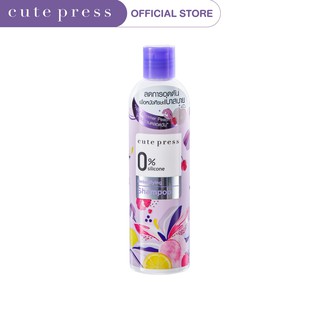 CUTE PRESS แชมพู 0% SILICONE DETOXIFYING SHAMPOO