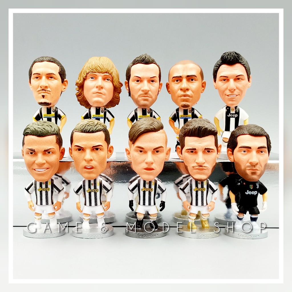 ***สินค้าพร้อมส่ง***โมเดลนักฟุตบอลรวมชุด เชลซี (สูง 6.5 ซม.) Soccerwe Model ตุ๊กตานักบอล นักเตะ โมเดลนักเตะ ของเล่น