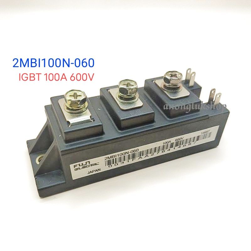 ใหม่ 👉👉 2MBI100N-060 2MBI100N060  IGBT POWER MODULE 100A 600V เพาเวอร์ไอจีบีที โมดูล 100A