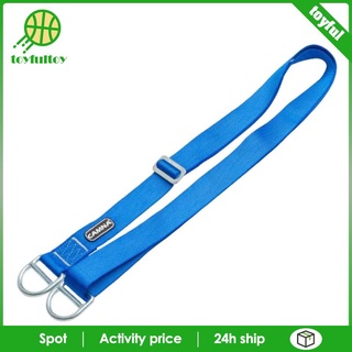 Adjustable Climbing Sling Flat Cord Mountaineering Safety Rope Blue 2m