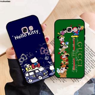 Samsung A3 A5 A6 A7 A8 A9 Pro Star Plus 2015 2016 2017 2018 Disney Pattern-1 Silicon Case Cover