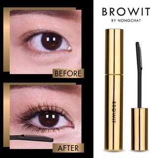 ถูก/แท้/มีไลฟ์ มาสคาร่า น้องฉัตร Browit My Everyday Mascara Nongchat ขนตางอน ขนตายาว มาสคาร่ากันน้ำ