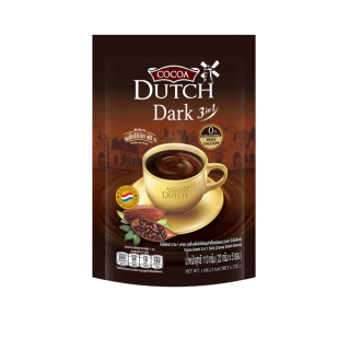 Cocoa Dutch โกโก้ดัทช์ ดาร์ก 3 อิน 1 ปรุงสำเร็จชนิดผง 110g (5x22g)