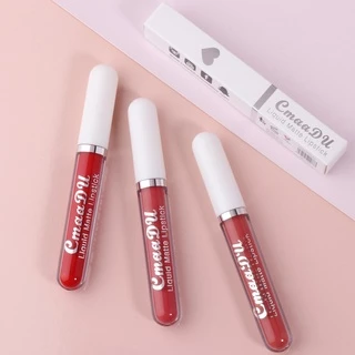 Cmaadu ลิปกลอส เนื้อแมตต์กํามะหยี่ กันน้ํา ให้ความชุ่มชื้น 18 สี