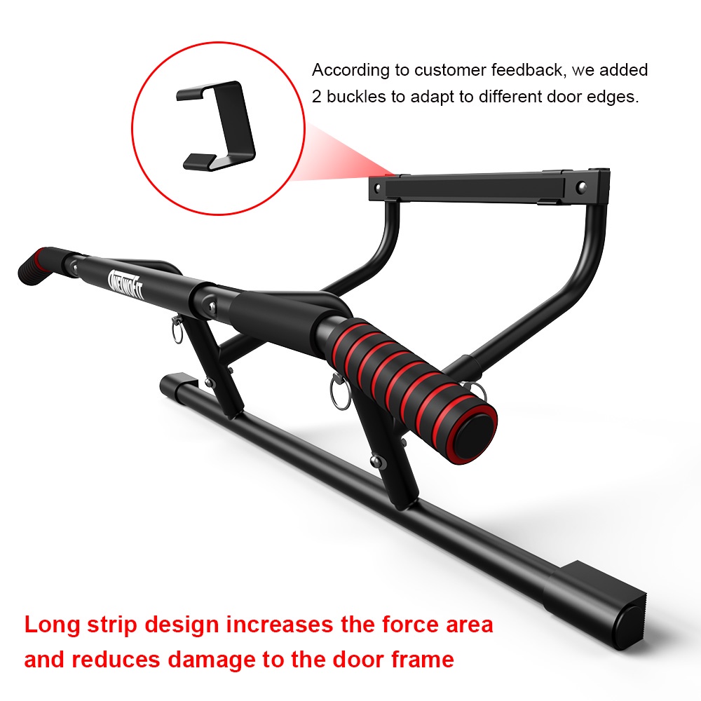 OneTwoFit Doorway Pull Up Bar ไม่มีสกรู Chin Up bar Multi Home Gym ...