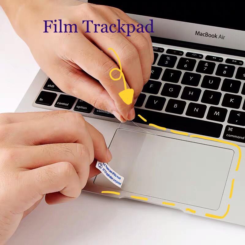 Macbook coverFilm Trackpad พร้อมส่งในไทย ฟิล์มกันรอย ทัชแพด MacBook มีทั้งรุ่นAir13และ Pro13/15