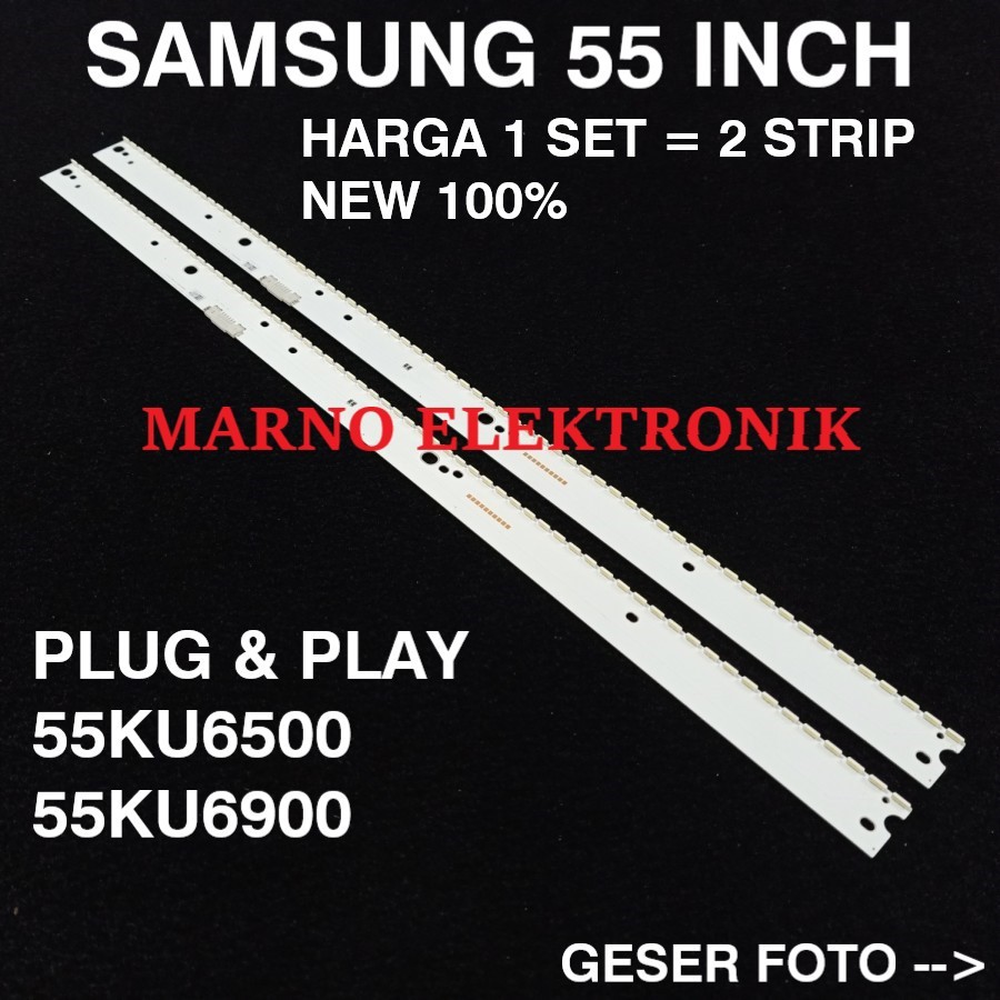 SAMSUNG BACKLIGHT 55 INC 55KU6500 55KU6900 BL ไฟ LED TV 55KU IN