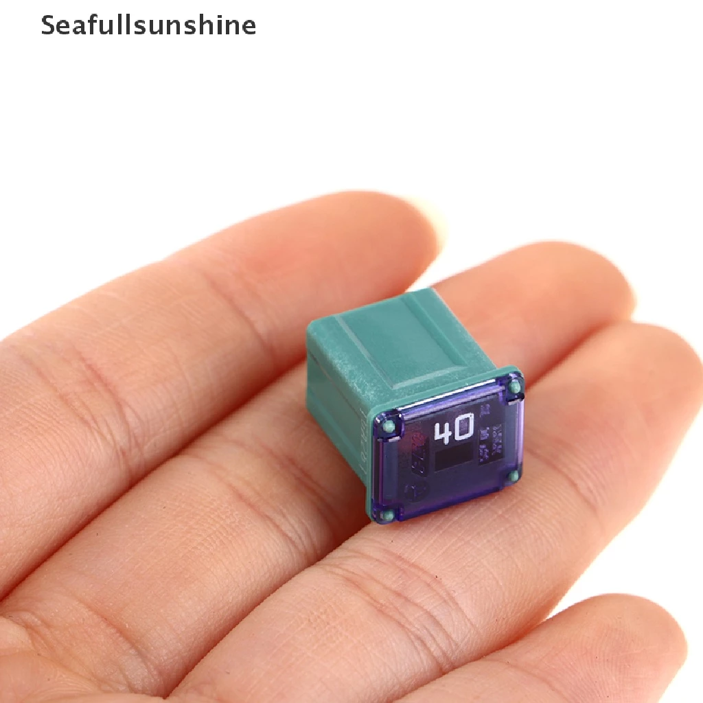 Seaf> ฟิวส์รถยนต์ ทรงสี่เหลี่ยม ขนาดเล็ก 58V 20A 25A 30A 40A 50A 60A