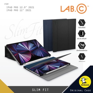 LAB.C Slim Fit เคสสำหรับ iPad Pro 12.9" 2021 และ iPad Pro 11" 2021 แถมฟรีฟิล์มกระดาษ PaperLike