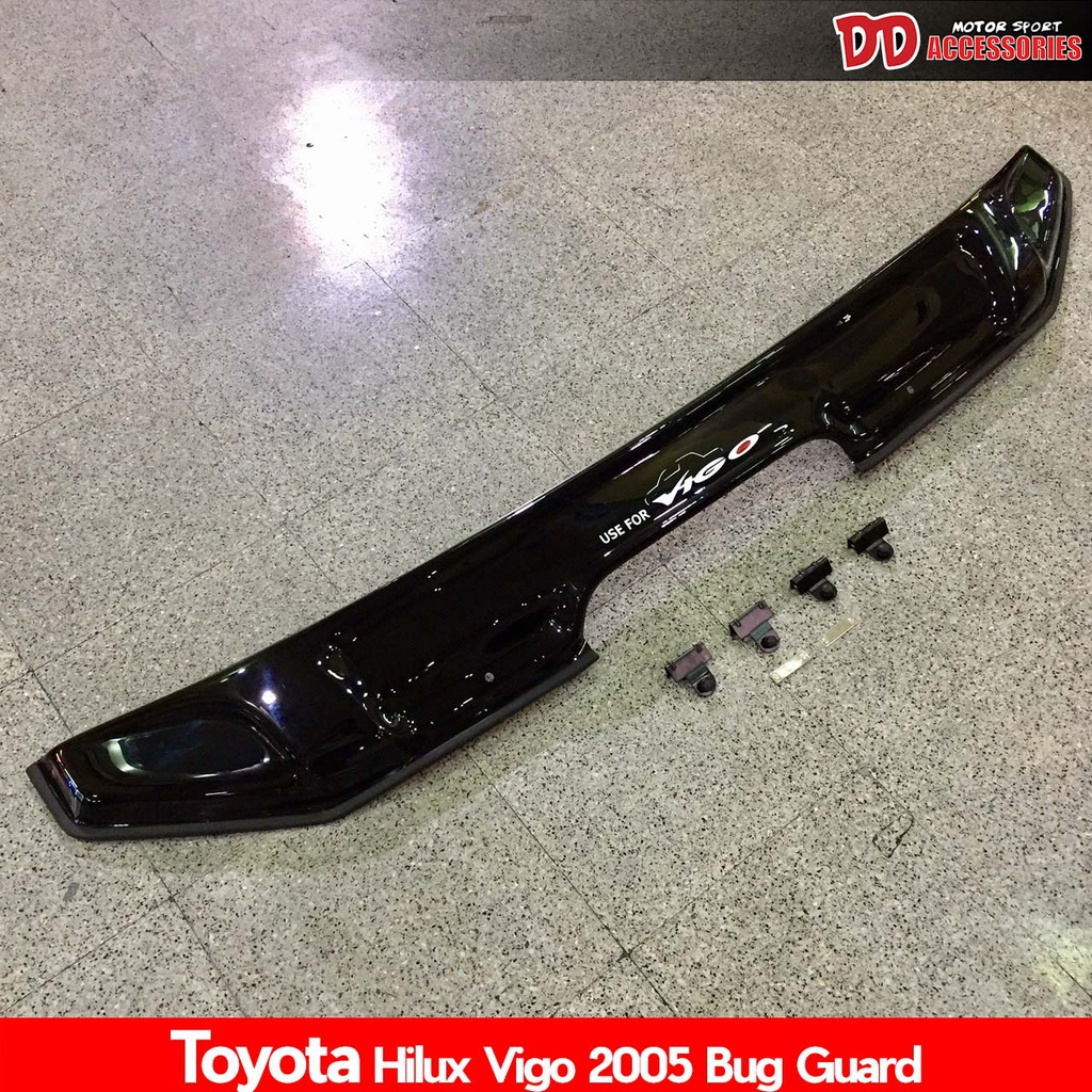 กันแมลง บังลมหน้า กันสาดหน้ารถ vigo 2005 2007 2009 2010 สีดำ สีบอน สีทอง เว้าจมูก ไม่เว่าจมูก ราคาพิเศษ - รูปที่ 3