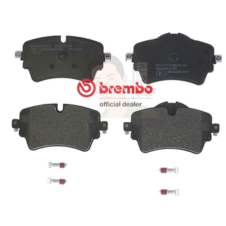 P06 092B ผ้าเบรก-F-แท้ BREMBO รุ่น Black : BMW 2 Tourer 216d 218d 216i 218i 14-&gt; การันตีคุณภาพมาตรฐานโดย " เครอป อะไห...