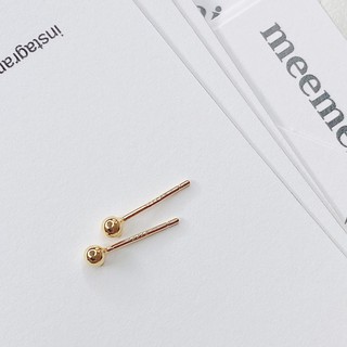 dot G [earring] ต่างหู silver925-14k gold สีทอง