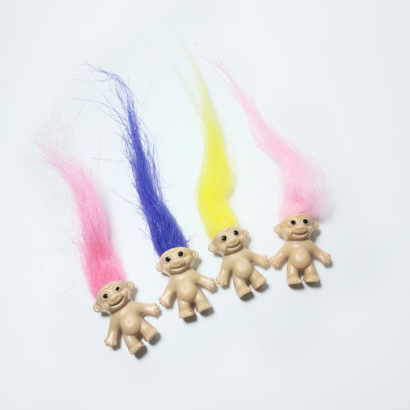 ตุ๊กตา lucky Trolls จิ๋ว ยกชุดตามภาพ