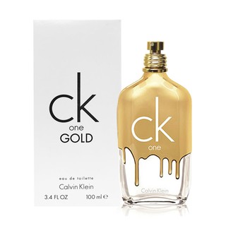 [[แท้ชัวร์]] CK One Gold Limited Edition EDT 100ml (กล่องTester) ผลิตในจำนวนจำกัด เหมาะกับทั้งสองเพศ