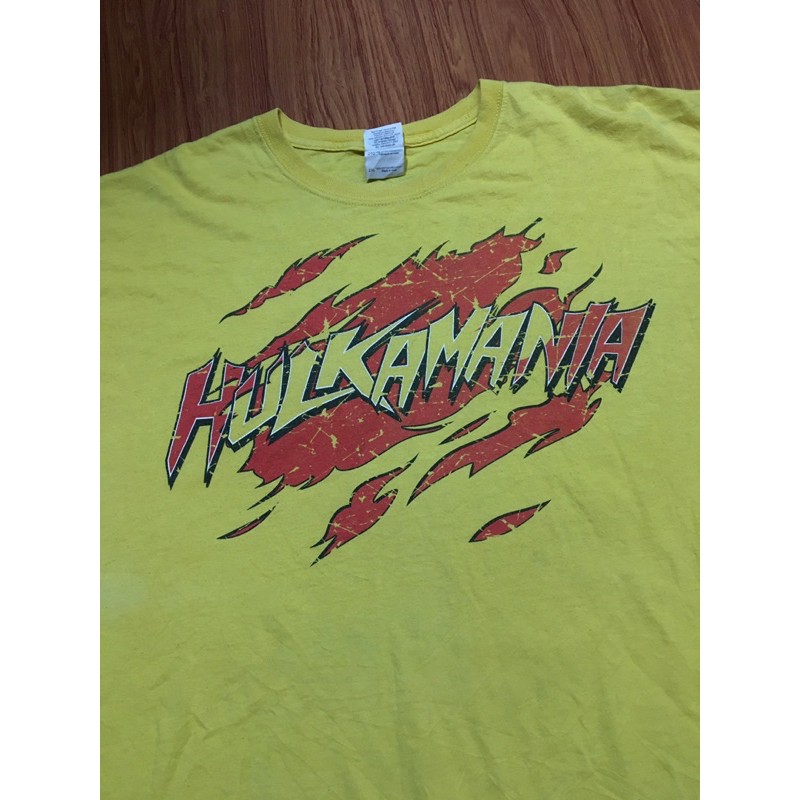 เสื้อ HULK HOGAN HULKAMANIA Size 2XL มือ2