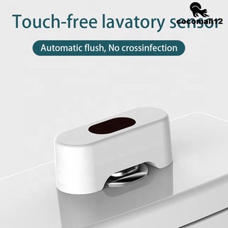 【Ready Stock】Non-Contact Infrared Toilet Motion Sensor, Automatic Flush Button,  Flush Assist, Touch Flush Switch Toilet Cleaner Bathroom Accessories