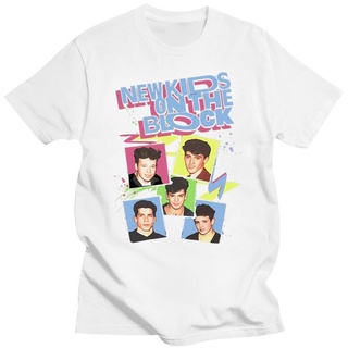 เสื้อยืดลําลอง แขนสั้น พิมพ์ลาย Nkotb สไตล์วินเทจ สําหรับผู้ชาย ไซซ์ S - 2Xl