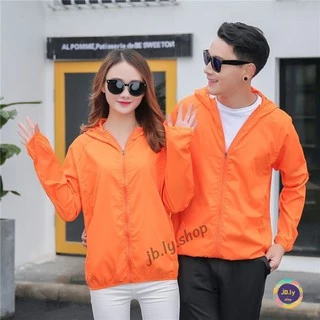 เสื้อกันยูวี UPF40 เสื้อคลุมกันแดด เนื้อผ้าไนลอน100% unisex เสื้อกันลม น้ำหนักเบาใส่สบาย พร้อมส่ง