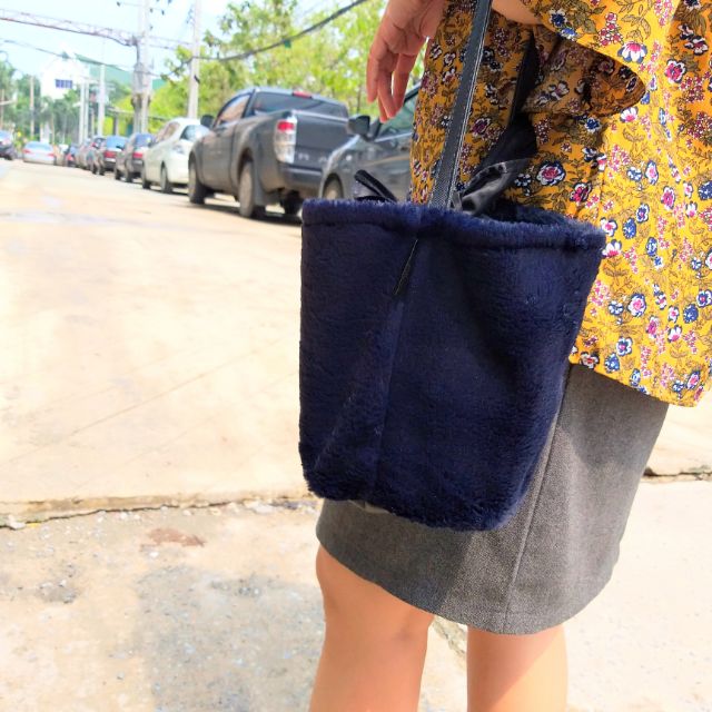 กระเป าถ อ Demi Luxe Beams ส กรม Shopee Thailand