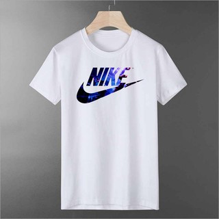 เสื้อวินเทจชาย - เสื้อยืดแขนสั้นผู้ชาย Nike สําหรับสวมเสื้อเชิ้ตผ้าฝ้ายคอกลม