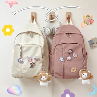 กระเป๋าเป้ผู้หญิง กระเป๋าสะพายหลัง กระเป๋าสะพายหลังมินิมอล Ladies backpack รุ่นM26