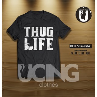 Thuglife เสื้อยืด พิมพ์ลาย Cool Distro