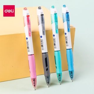 Deli ปากกาลูกลื่นหมึกสีฟ้า 0.7 มม.