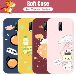 เคสนิ่ม การ์ตูนสัตว์ ผลไม้ สำหรับ Xiaomi Mi 10T 11 Lite Ultra Poco X3 NFC Pro M3 F3 Xiaomi Note 10 Lite CC9 Pro CC9E Redmi 9 9A 9C Note 6 7 8 9 10 Pro 9S 8T Poco F2 Pro Pocophone F1 Mi 8 9 9T A3 Redmi 6A 7A 8A K20 10X K30 Go