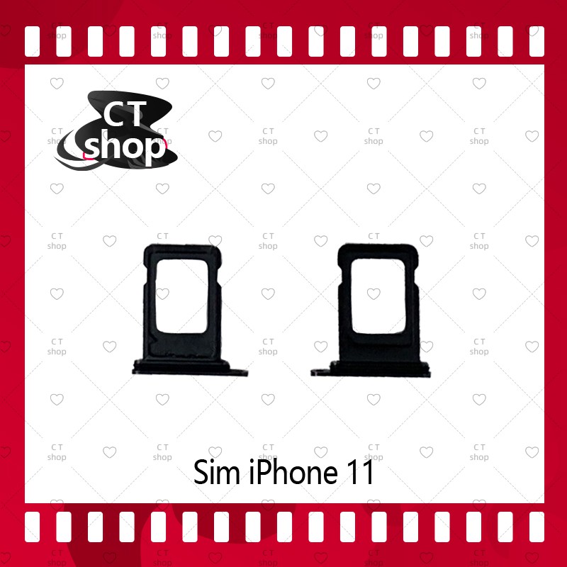 สำหรับ iPhone 11 (6.1)  อะไหล่ถาดซิม ถาดใส่ซิม Sim Tray (ได้1ชิ้นค่ะ) อะไหล่มือถือ คุณภาพดี CT Shop