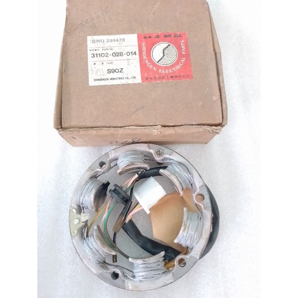 Stator spool spoll spool spool spool spool spool assy honda S90 S90Z S 90 Z เดิมแท้ SHINDENGEN ญี่ปุ