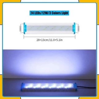 8-36นิ้ว โคมไฟตู้ปลา โคมไฟ Led RGB ปรับสีได้ ไฟตกแต่ง สําหรับตกแต่งตู้ปลา Aquarium Fish Tank Light