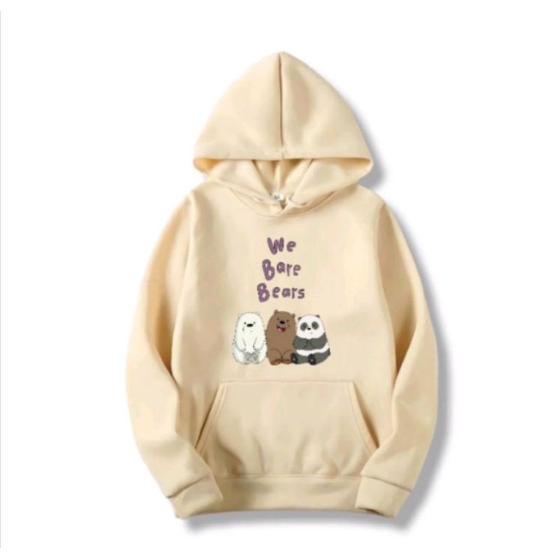 เสื้อฮู้ด SWETER JACKET สําหรับ BOYS GIRLS WE BARE BEARS AGE 2-12 ปี