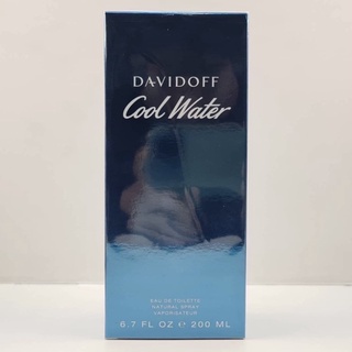 Davidoff Cool Water EDT **200ml กล่องซีล ไซส์ใหญ่