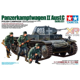 [Tamiya] 1/35 : Panzerkampfwagen II Ausf.C (Sd.Kfz.121) (Polish Campaign) (TA 35299)