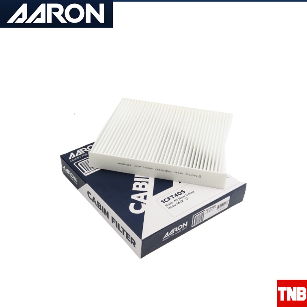 AARON กรองแอร์ ISUZU ALL NEW D-MAX, MU-X, BLUE POWER 2.5-3.0 CC '12-19 อีซูซุ ดีแม็ก มิวเอ๊กซ์ 2012-2019