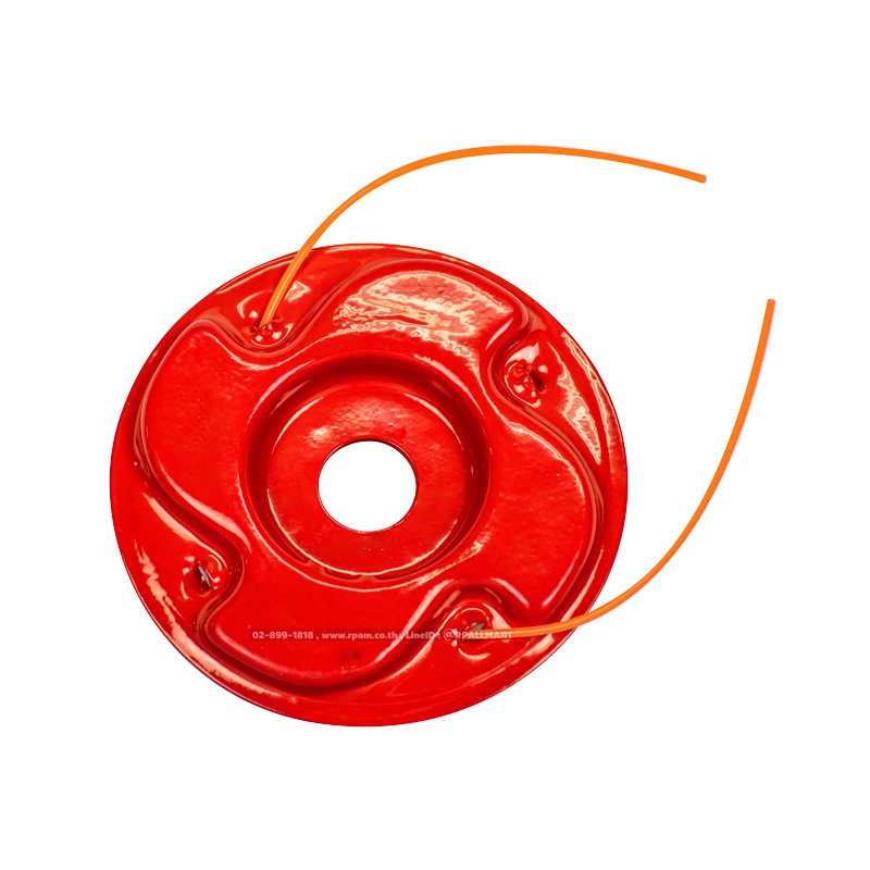 จานเอ็นตัดหญ้าพร้อมเอ็นตัดหญ้า 3 มิล ยาว 1.8 เมตร รุ่น VT-GT68แดง