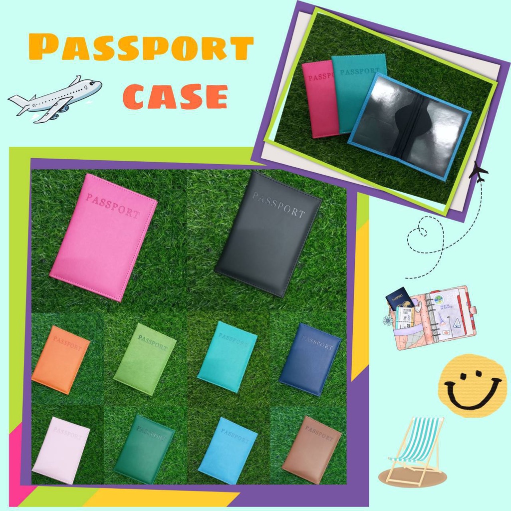 ปกพาสปอร์ต ปกหนังสือเดินทาง Passport Case PVC