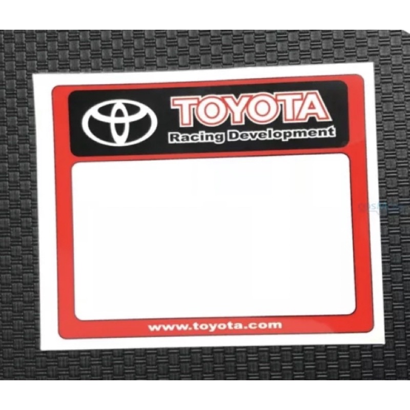 (100PC) สติ๊กเกอร์ STiCKER / ROADTAX