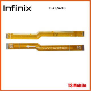 สายแพรชุดต่อบอร์ด infinix Hot 8,X650B