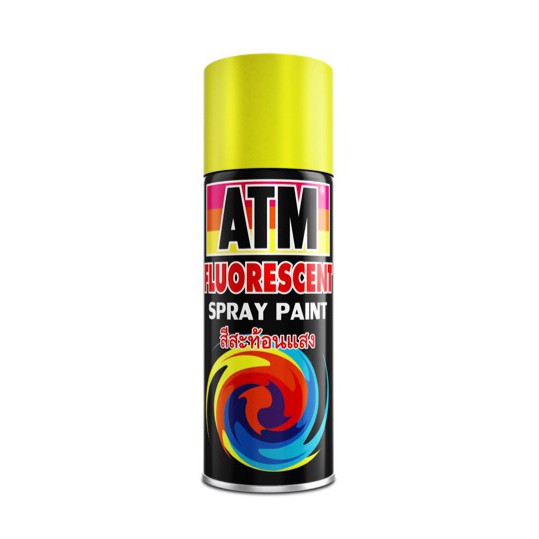 PON สีสเปรย์ เอทีเอ็ม สเปรย์ (สีสะท้อนแสง) (ATM Fluorescent Spray Paint) สีพ่น  สเปรย์