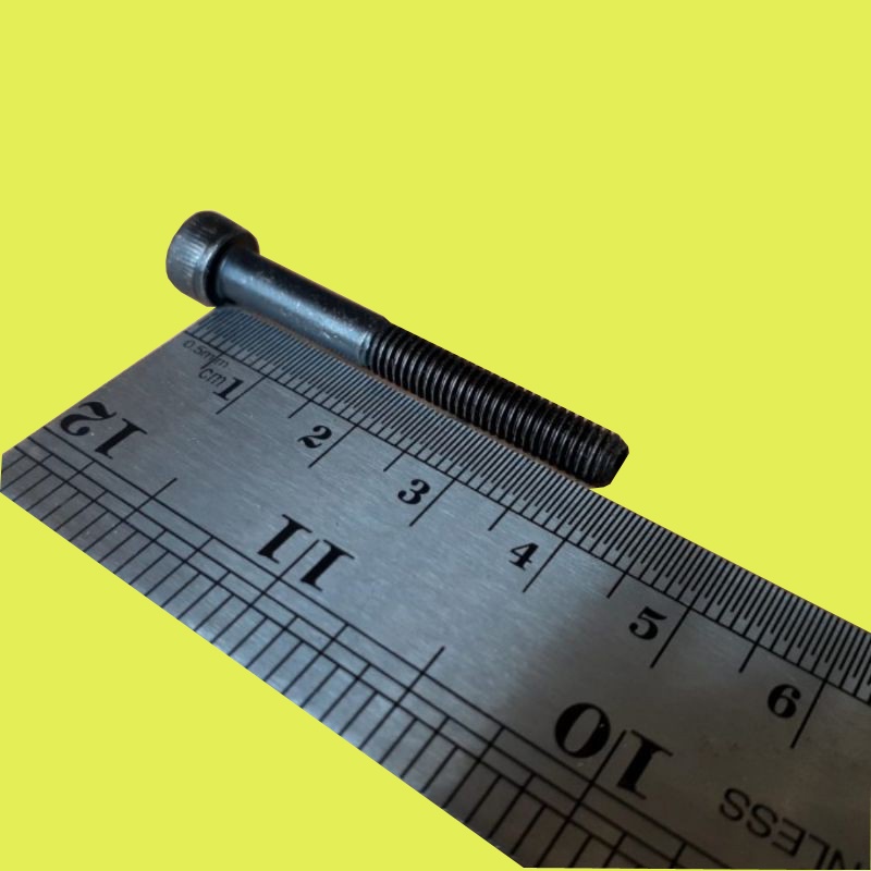 M5 X 40 STEEL L-BOLT 4CM LENGTH / M5 BOLT / 8 L4 KEY BOLT / L 4 HALF THREAD / M5 X 40 L-BOLT / M5X40