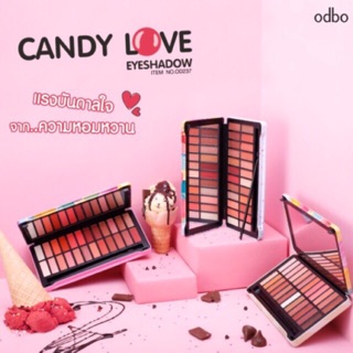 [ของแท้พร้อมส่ง] odbo Candy Love Eyeshadow (OD237)