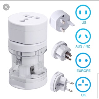 Universal Adapter หัวแปลงปลั๊กไฟ ใช้ได้ทั่วโลก