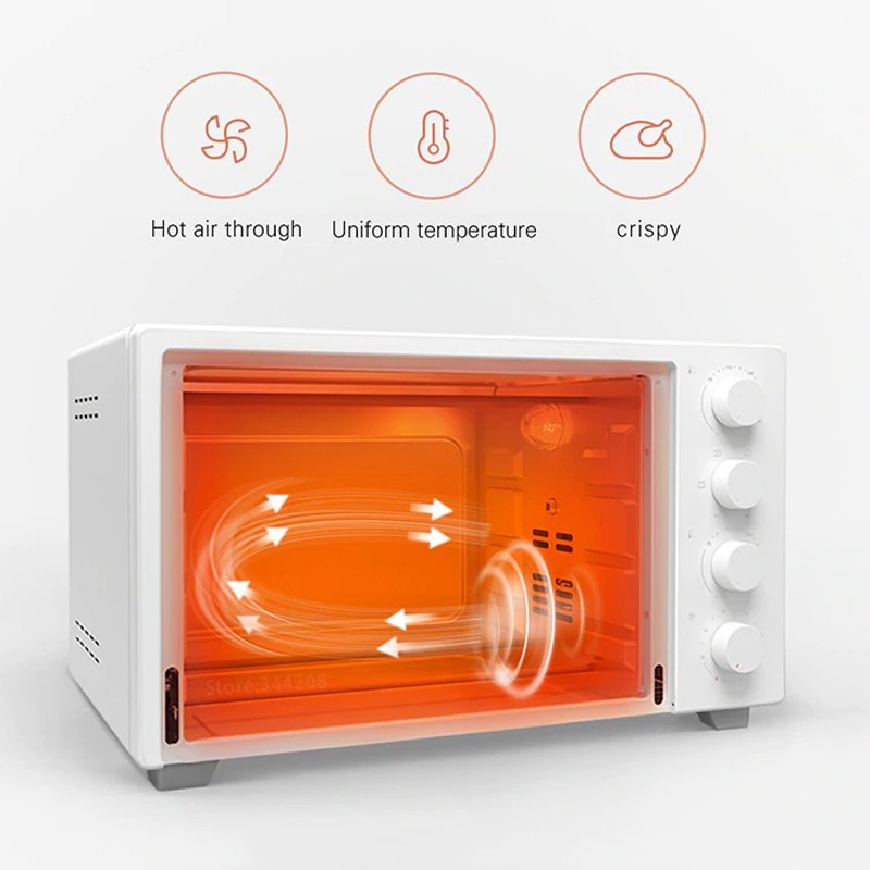 【ราคาถูก】✽☜☂【สินค้าใหม่】Xiaomi Mijia Electric  Oven เตาอบไฟฟ้าขนาด 32 ลิตร เตาปิ้งขนมปัง เครื่องอบขนมปังไอน้ำ